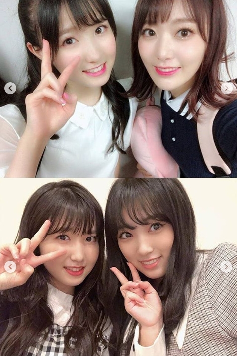 아이즈원 혼다 히토미가 SNS에 게재한 사진