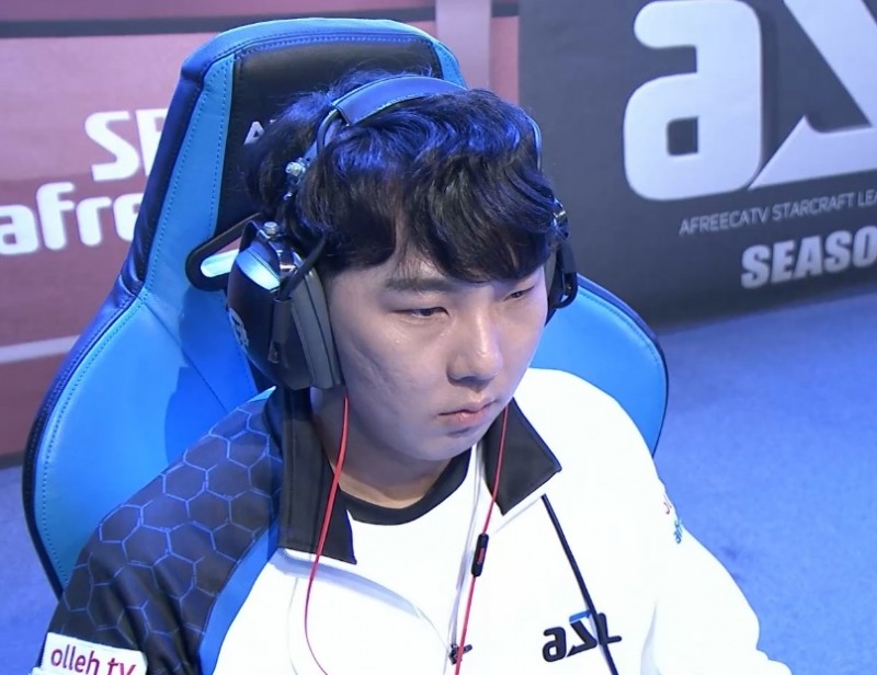 김정우(사진=아프리카TV 생중계 화면 캡처).