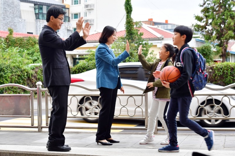 이석문 교육감‧이승아 의원 안전한 등하굣길 마련 논의