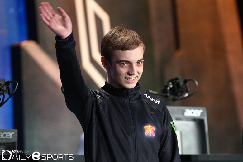 프나틱의 미드 라이너 'Caps' 라스무스 빈테르.