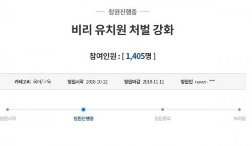 ⓒ 청와대 국민청원 게시판