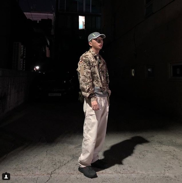 래퍼 우원재 SNS 사진