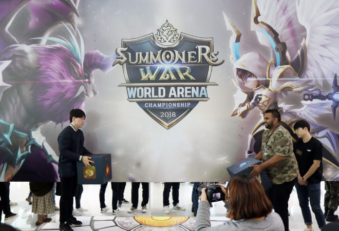 SWC2018 월드결선 이벤트 주사위 던지기.