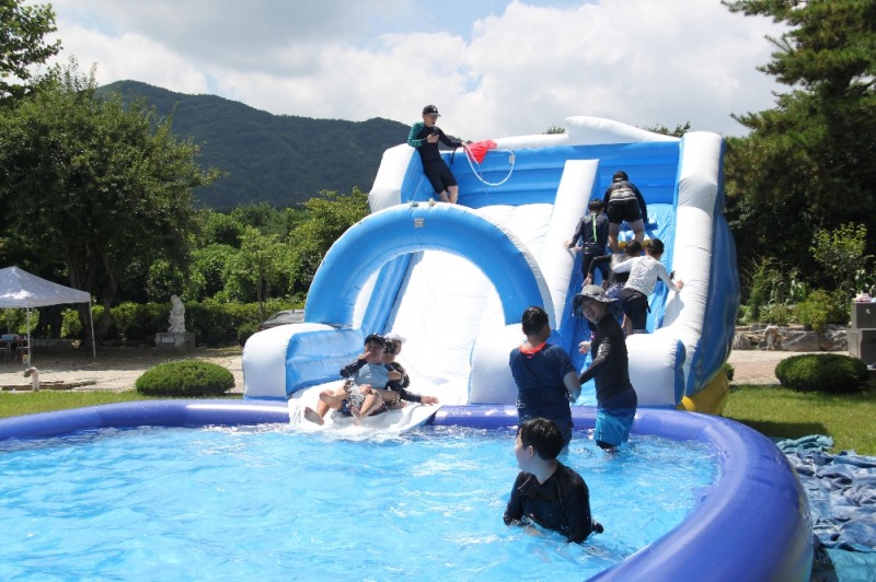 물놀이장을 학교로...학하초, 즐거운 수상안전교육