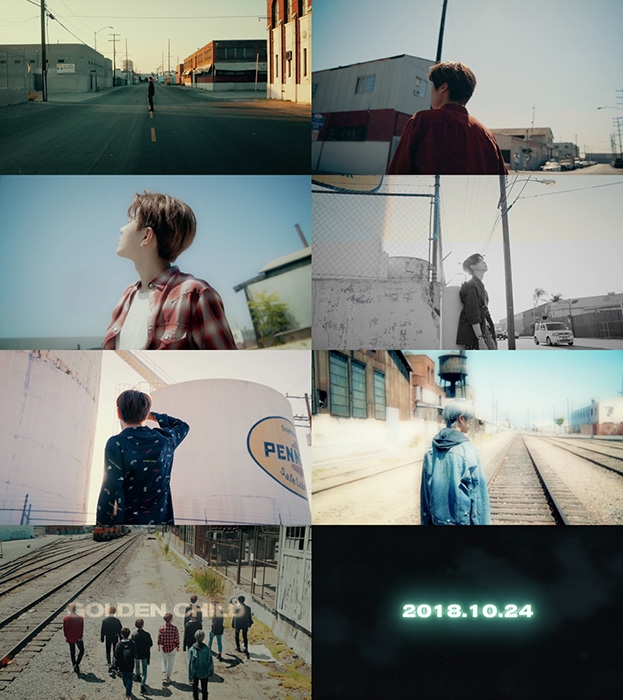 그룹 골든차일드의 컴백 티저