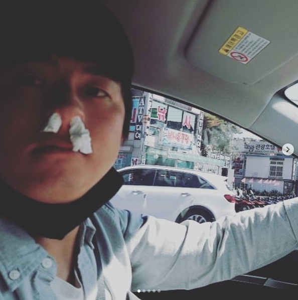 기안84 SNS 사진 캡쳐