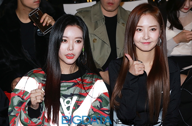 세리-우희, 2019 S/S 헤라 서울패션위크 현장