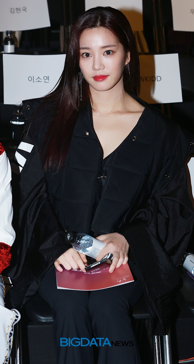 이유비, 2019 S/S 헤라 서울패션위크 현장