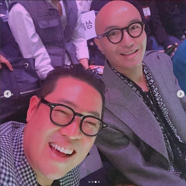 스타일리스트 신우식과 방송인 홍석천