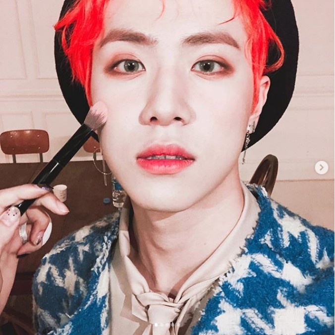 '굿나잇 키스' 김동한, 훈훈+화려한 비주얼 뽐낸 셀카 '눈길'