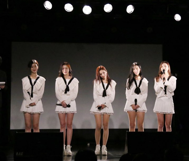 걸그룹 베리굿의 일본 첫 단독콘서트 현장 사진