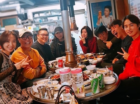 배우 유선이 게재한 SNS 사진