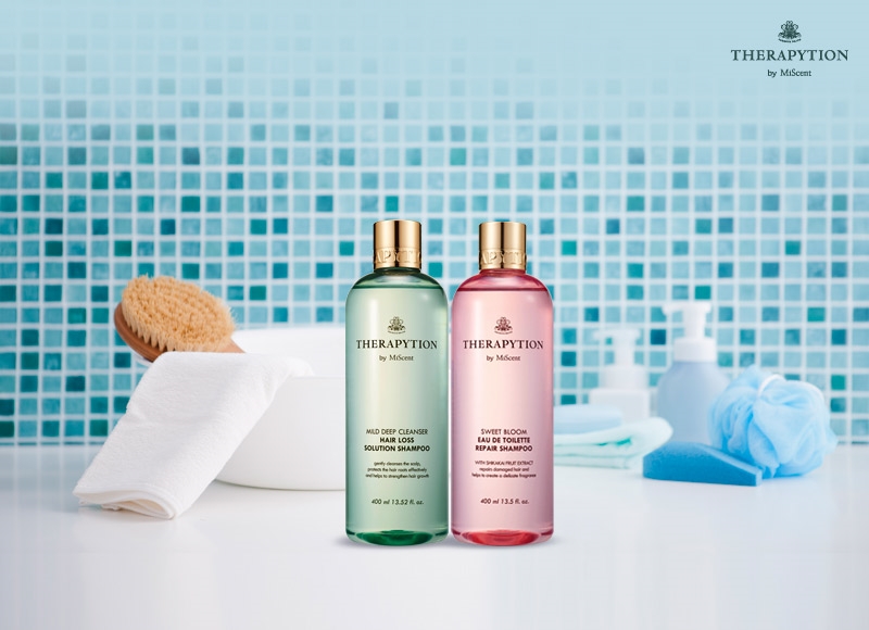 얼루어 100인의 품평단이 입증한 성분 안전성 높인 테라피션 천연샴푸