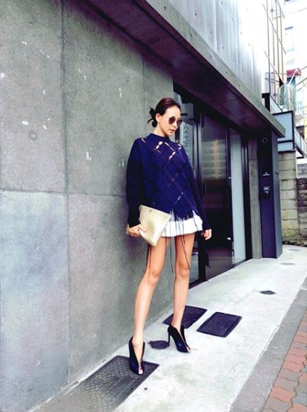 모델 야노시호 SNS 사진