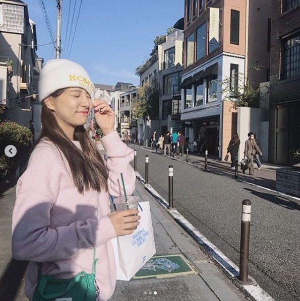 걸그룹 라붐의 솔빈 SNS 사진