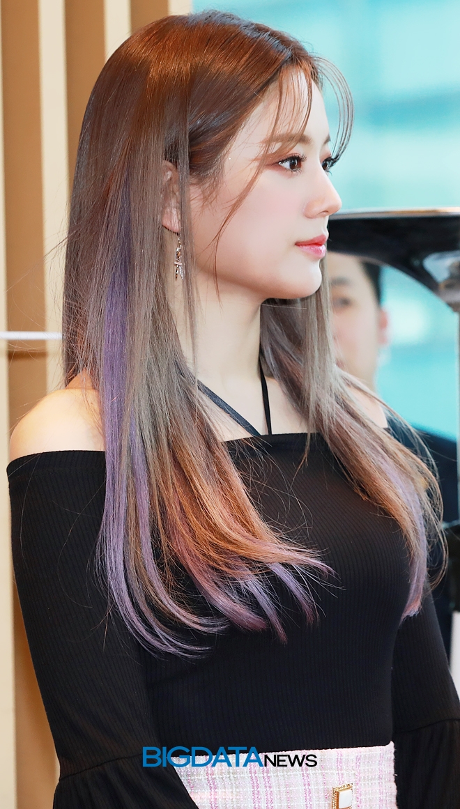 프로미스나인 장규리, Mnet '엠카운트다운' 생방송 사전 리허설 현장