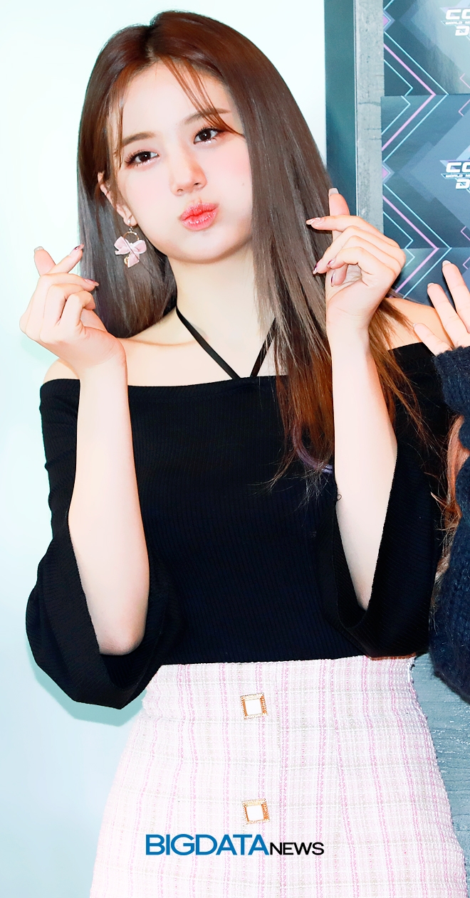 프로미스나인 장규리, Mnet '엠카운트다운' 생방송 사전 리허설 현장