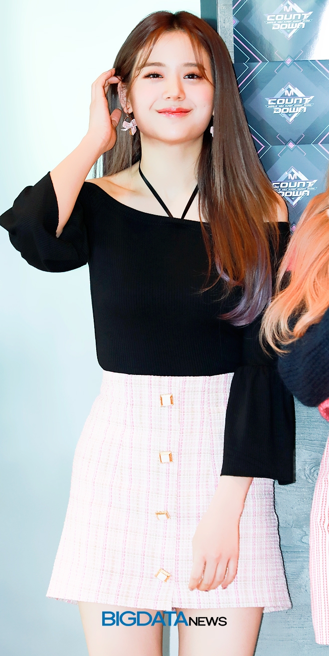 프로미스나인 장규리, Mnet '엠카운트다운' 생방송 사전 리허설 현장