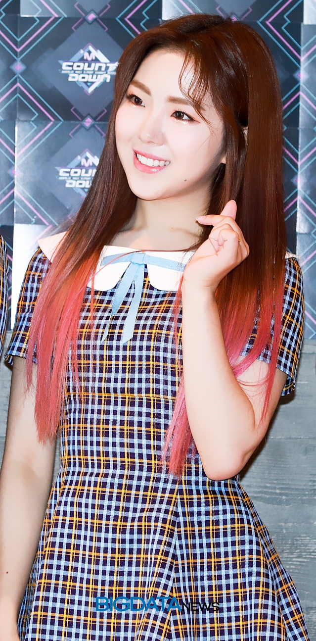 공원소녀 서경, Mnet '엠카운트다운' 생방송 사전 리허설 현장