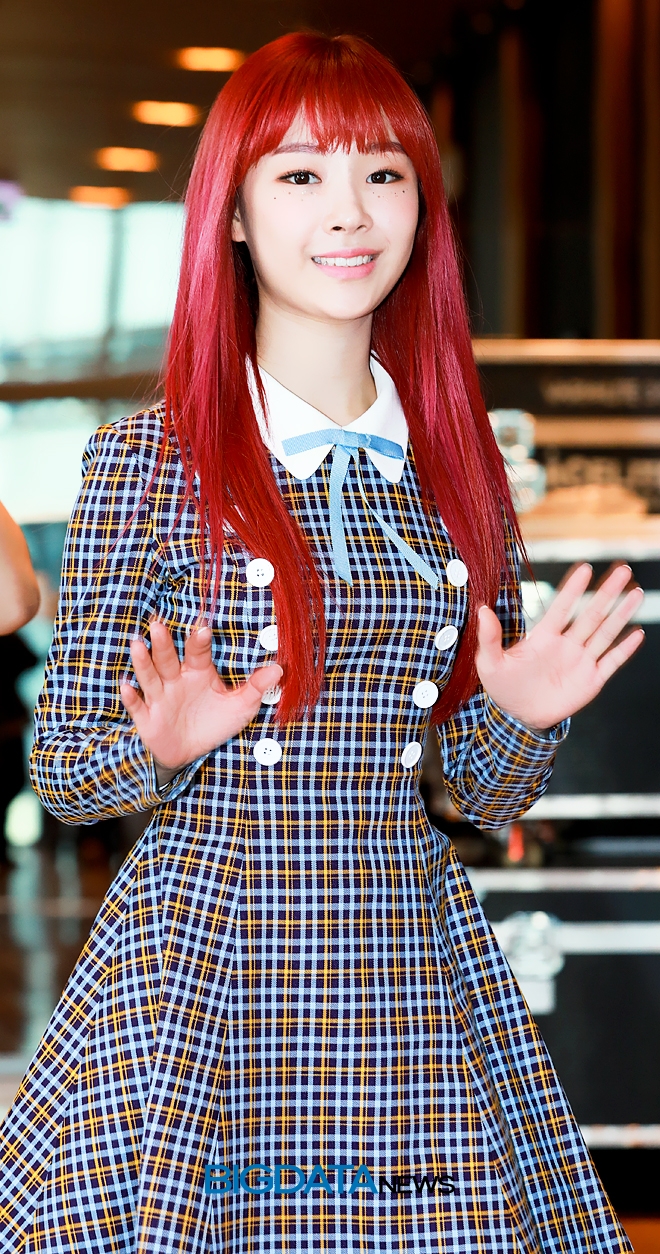 공원소녀 앤, Mnet '엠카운트다운' 생방송 사전 리허설 현장