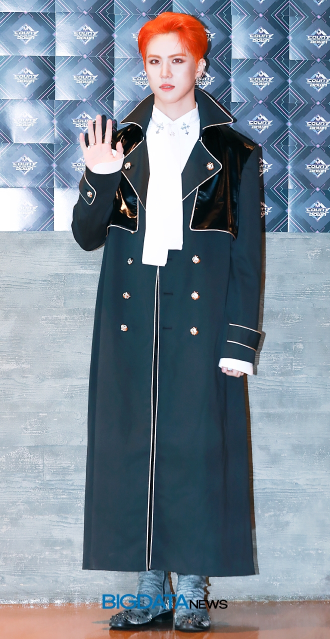 김동한, Mnet '엠카운트다운' 생방송 사전 리허설 현장