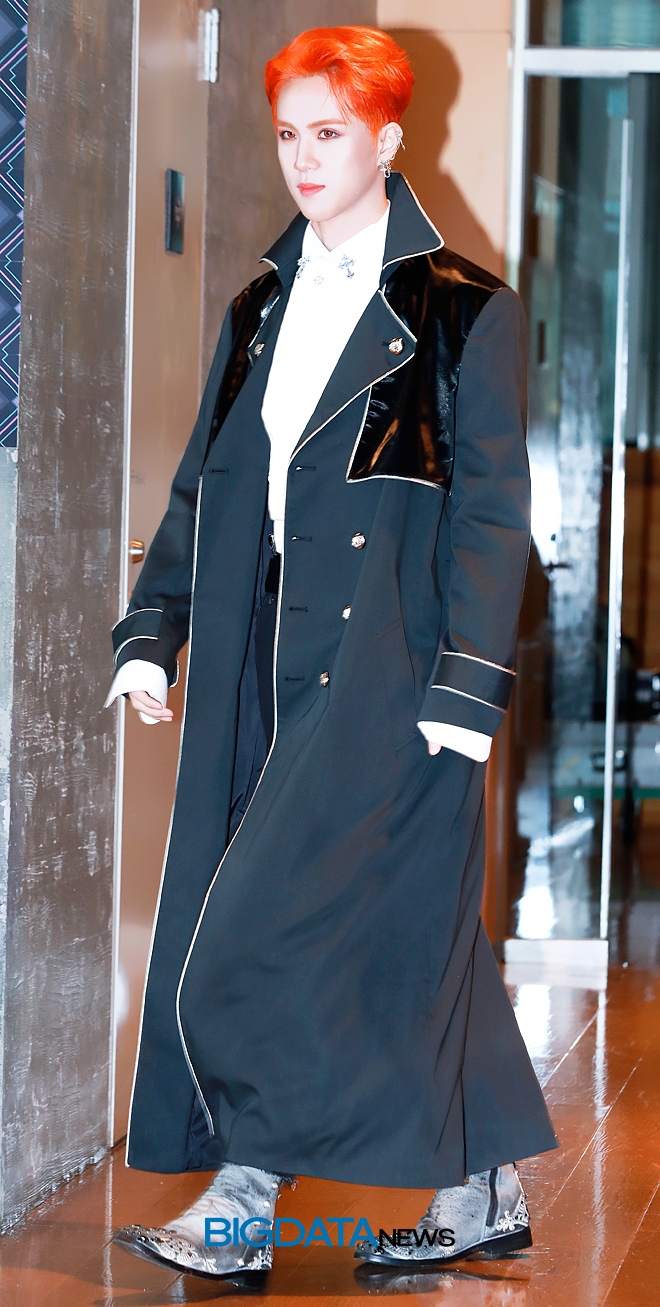 김동한, Mnet '엠카운트다운' 생방송 사전 리허설 현장