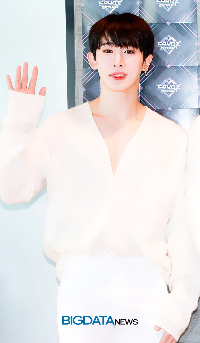 몬스타엑스 원호, Mnet '엠카운트다운' 생방송 사전 리허설 현장