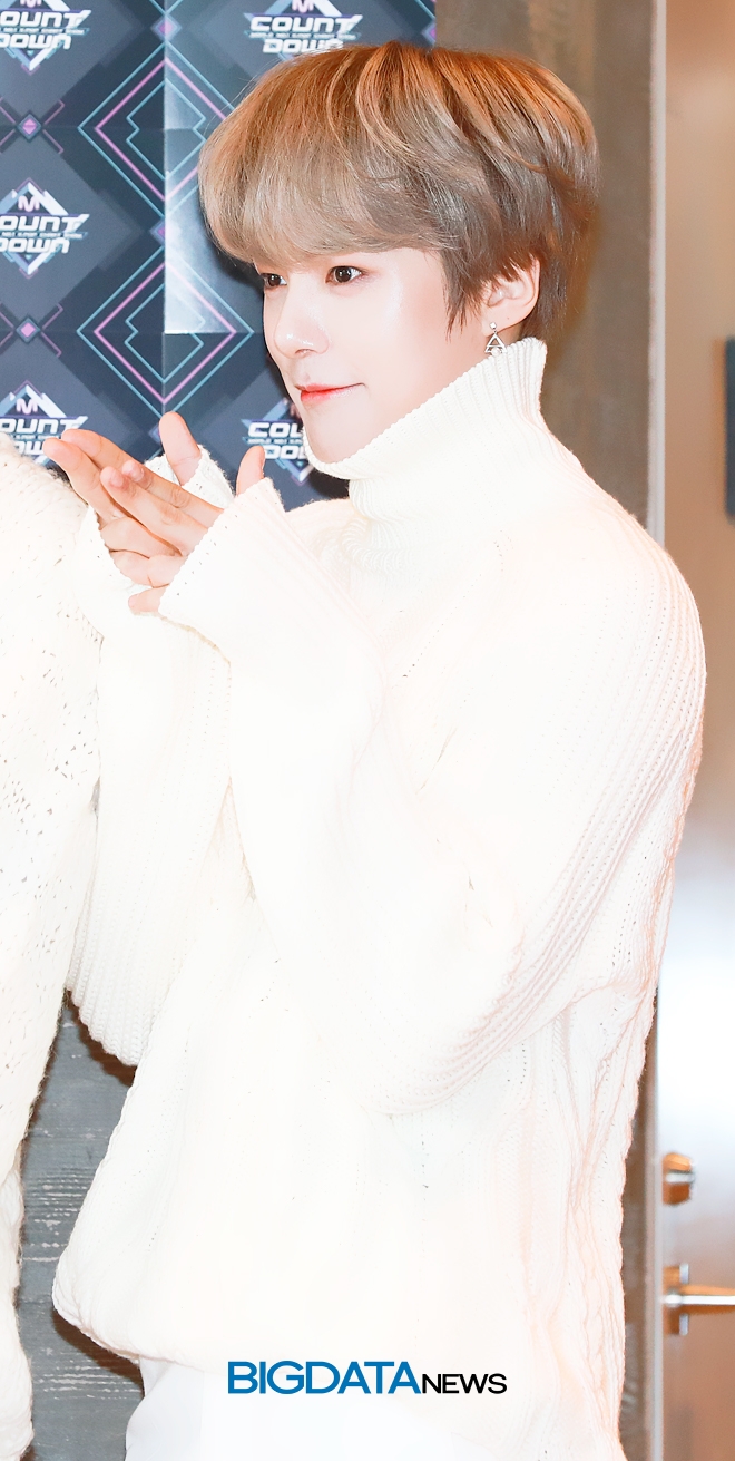 몬스타엑스 민혁, Mnet '엠카운트다운' 생방송 사전 리허설 현장