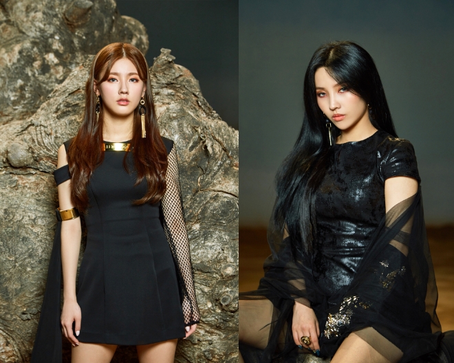 걸그룹 (여자)아이들의 미연과 소연