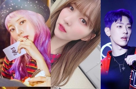 ⓒ 왼쪽부터 트와이스 다현-여자친구 소원-그레이