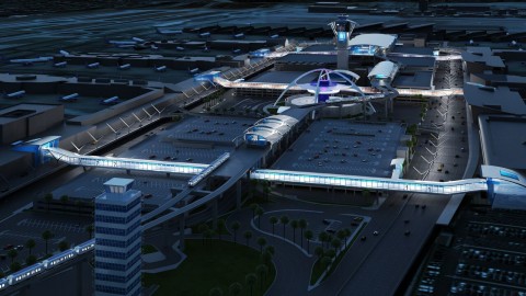 로스앤젤레스 국제공항 미래 모습 조감도