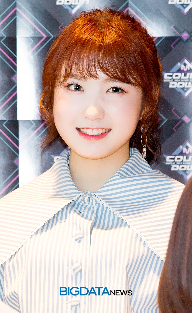 아이즈원 혼다 히토미, Mnet '엠카운트다운' 생방송 현장