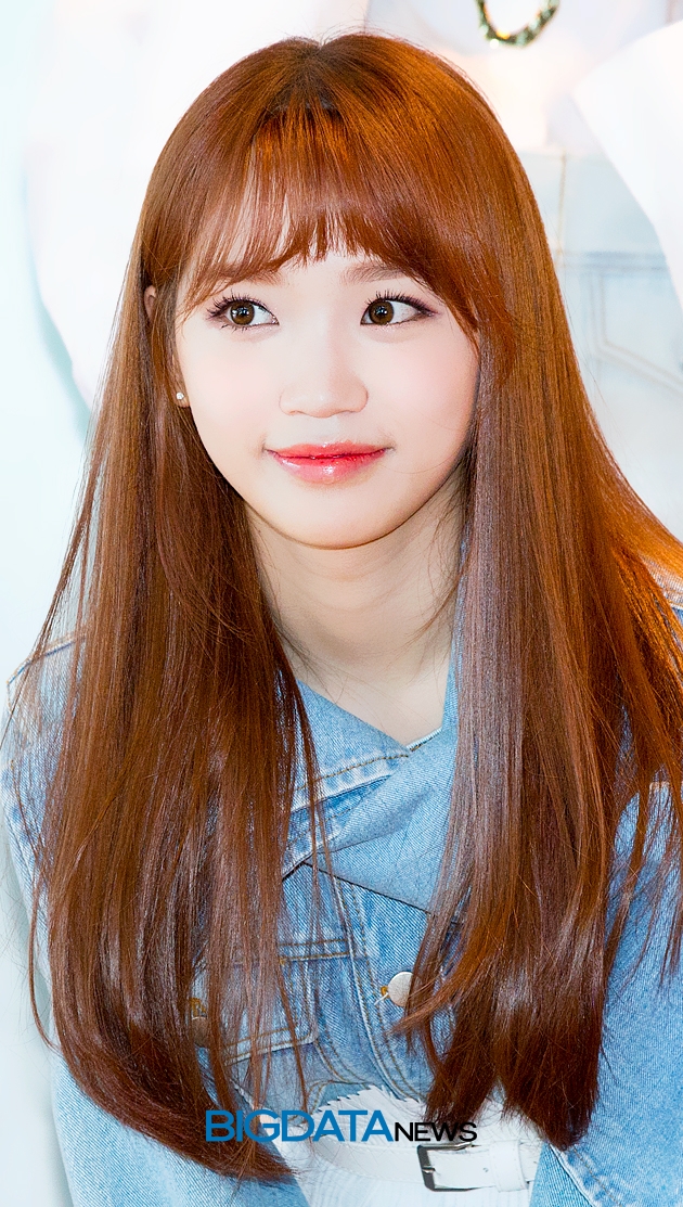 아이즈원 김채원, Mnet '엠카운트다운' 생방송 현장