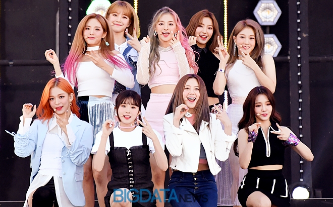 프로미스나인, '2018 제주한류페스티벌' 현장