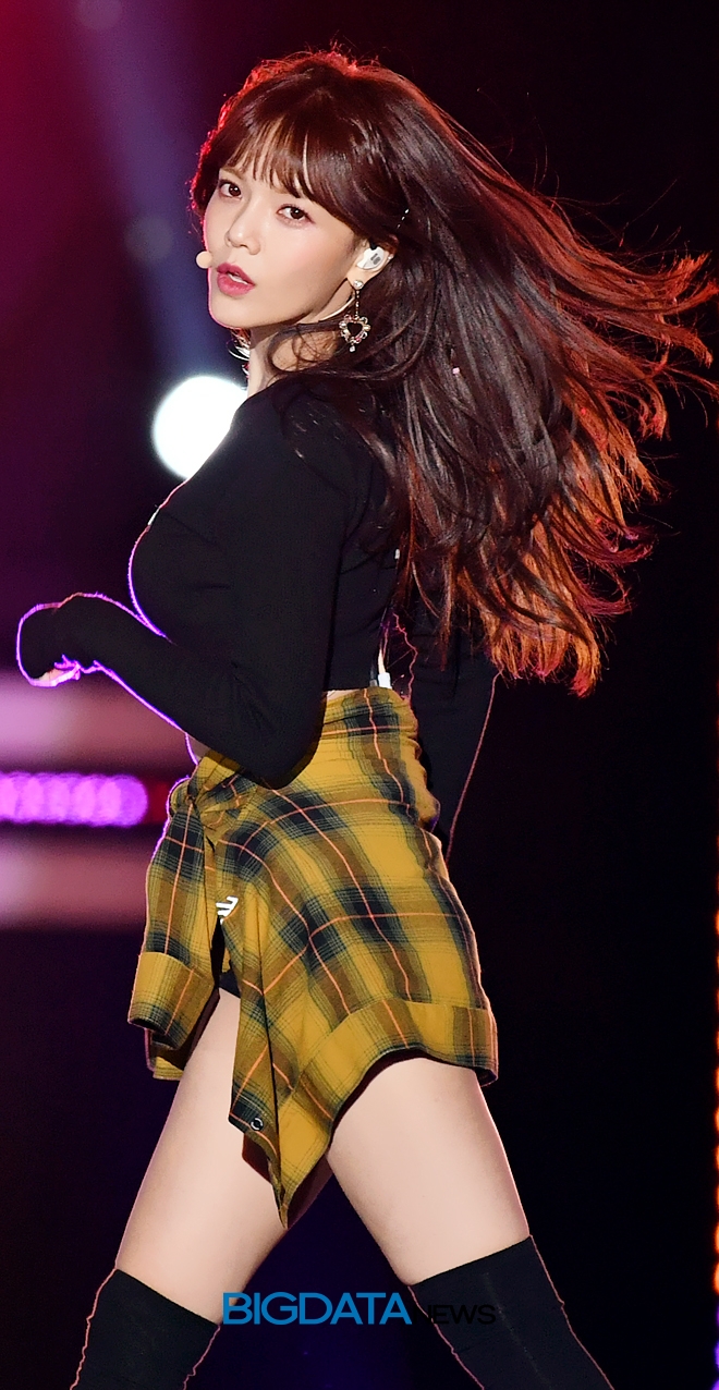 AOA 지민, '2018 제주한류페스티벌' 현장