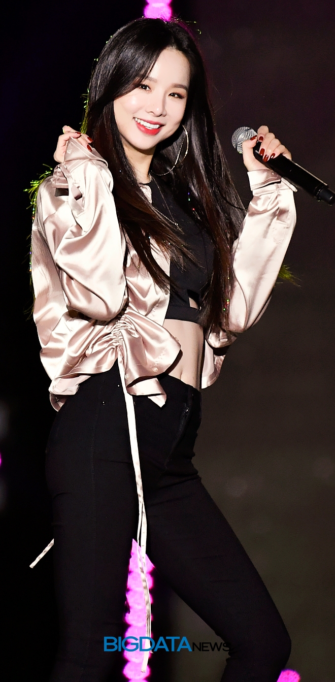 EXID 솔지, '2018 제주한류페스티벌' 현장