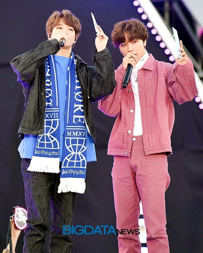 제노-해찬, '2018 제주한류페스티벌' 현장