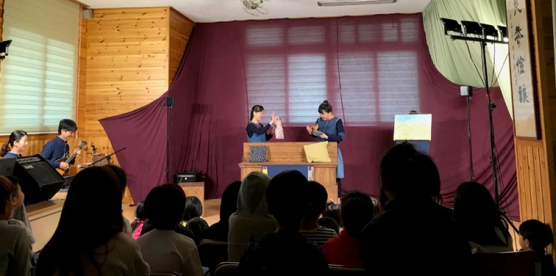 동녘도서관, 김녕초서 ‘평강공주와 온달바보’ 공연