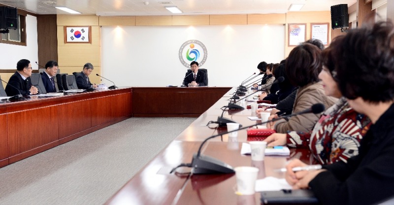 (사진=1일 사립유치원총연합회 임원진 간담회 모습)