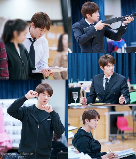 '젠틀맨스 가이드' 유연석, 실제 공연 방불케 하는 연습 현장 공개