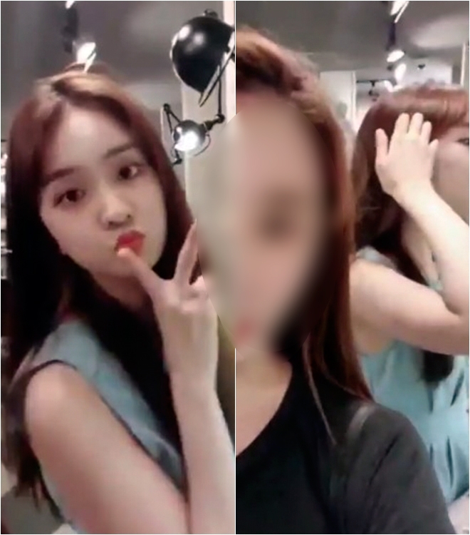 걸그룹 소나무의 나현과 나현의 언니