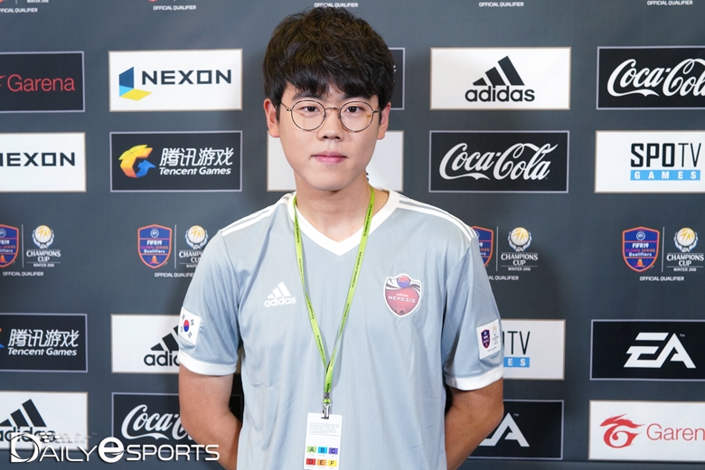 한국 대표 정성민, 조별예선 최다골로 '깜짝 스타' 등극