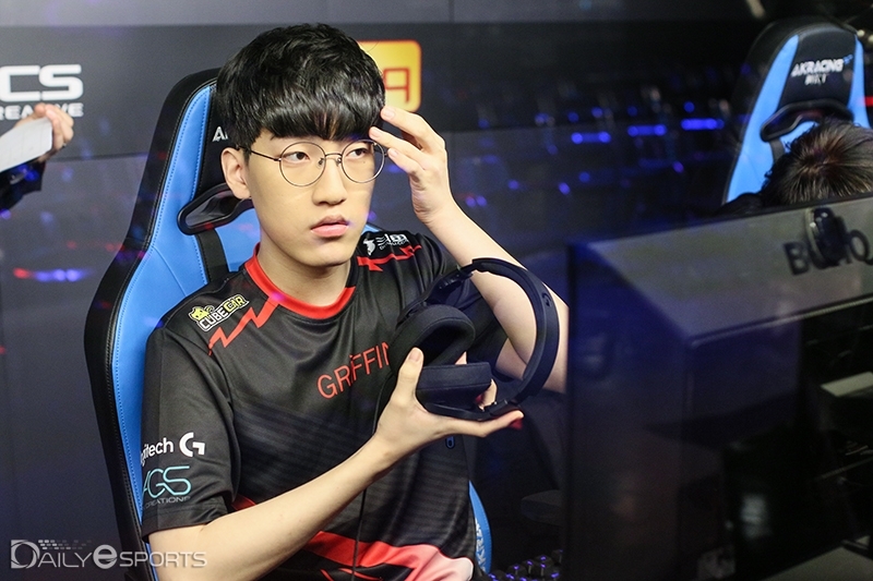 그리핀 '타잔' 이승용, 시즌8 한국 서버 1위