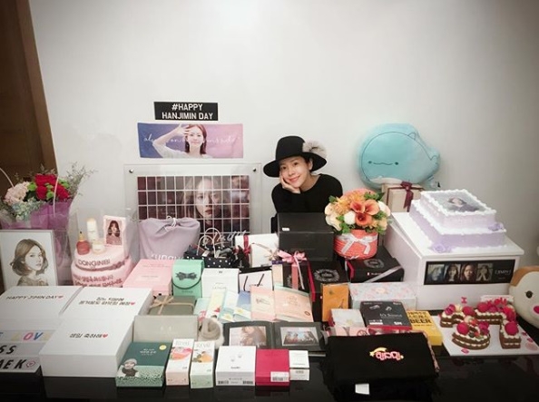 배우 한지민 SNS 캡쳐