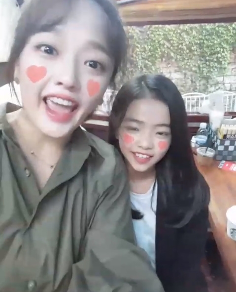 배우 권소현과 아역배우 김시아