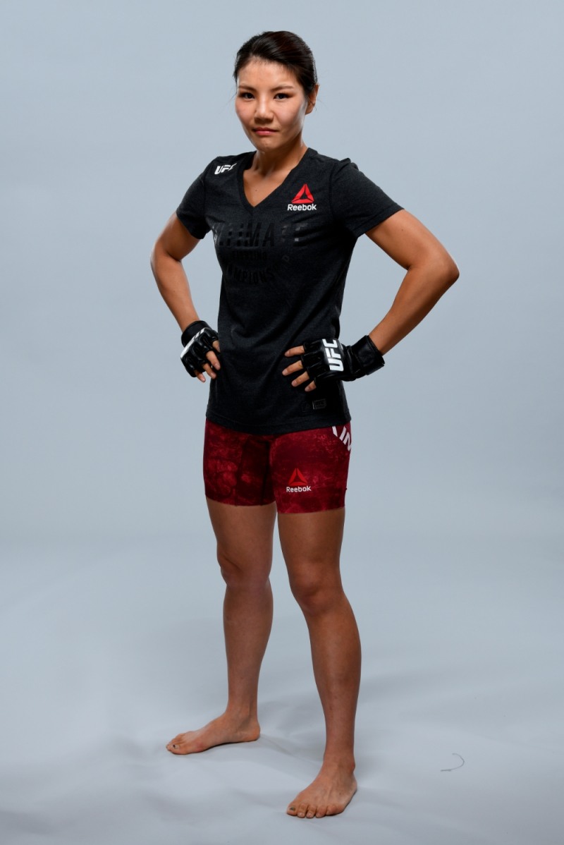 김지연 선수. 사진제공_UFC