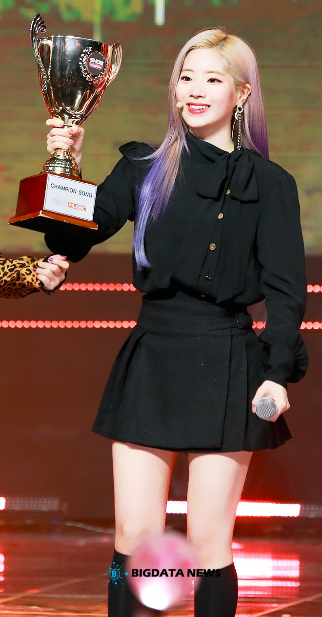 트와이스 다현, MBC MUSIC '쇼 챔피언' 생방송 현장