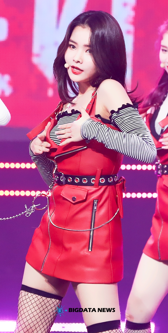 위키미키 리나, MBC MUSIC '쇼 챔피언' 생방송 현장