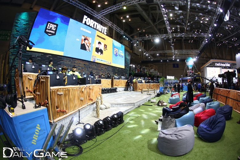 ''포린이들'~ 포트나이트 도전!' 지스타 에픽게임즈 부스 현장스케치