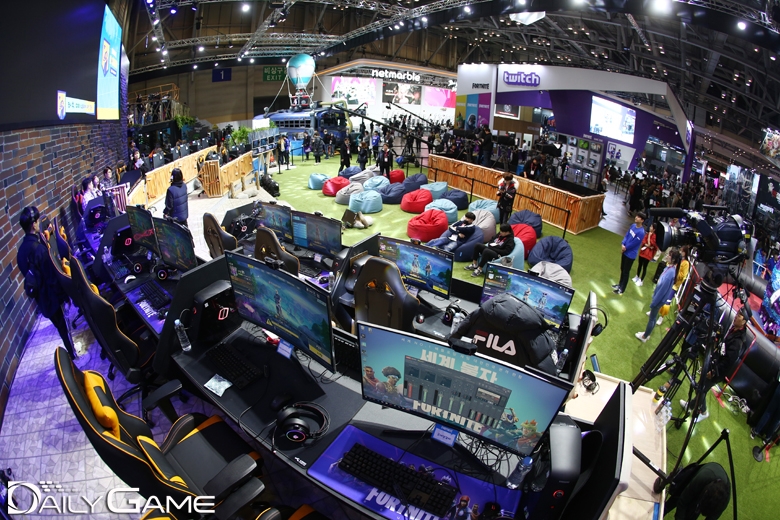 ''포린이들'~ 포트나이트 도전!' 지스타 에픽게임즈 부스 현장스케치